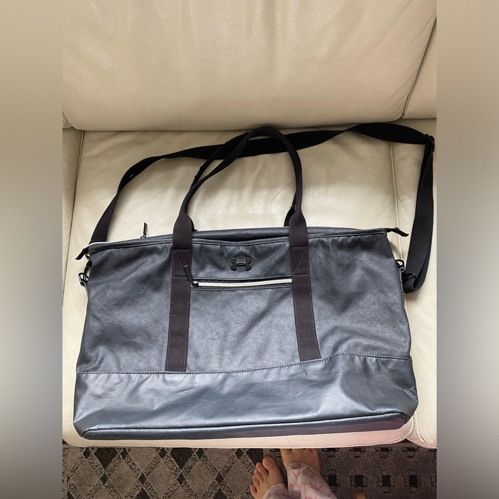 Under Armour Tote Bag Sports Travel in light Black